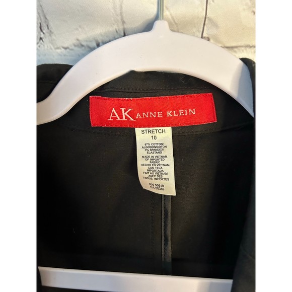Women's Anne Klein 3 Button Blazer. SZ 10 Stretch. - Picture 3 of 3